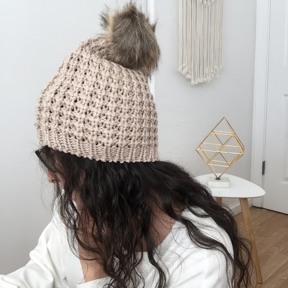NWT Mocha Beanie - Picture 3 of 5